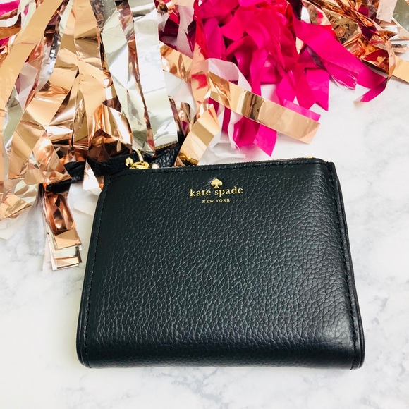 NWT AUTH Kate Spade Small Leather Malea Wallet - Picture 7 of 7